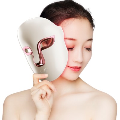 OEM LED Light Facial Therapy Machine Remove Acne Wrinkle Tighten Face Skin Rejuvenation LED Facial Beauty Mask