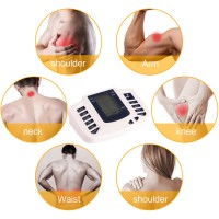 Pain Therapy Machine TENS Unit and EMS for Pain Relief and Full Body Therapy Massager