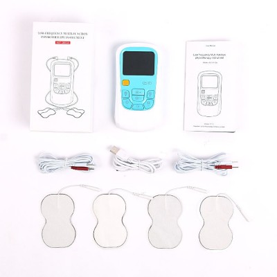 Factory price Rechargeable Tens EMS Therapy Massager Machine Physictherapi equip Low-frequency Multi-function with Two Channel