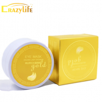 CZIRAN 60pcs Collagen Eye Mask Moisturizing Gold Mask Hydrogel Eye Patches Anti-Aging Anti-Puffiness Skin care Patch